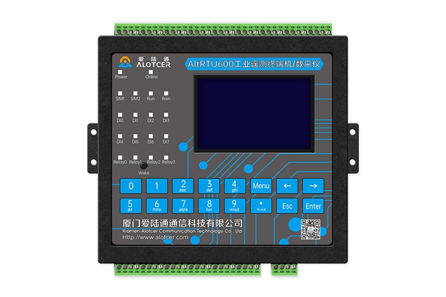 5G水库水质监测遥测终端机RTU